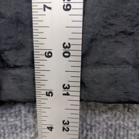 Glacial London Fog Men's Winter Snow Jacket Black Medium Button Front - Picture 13 of 14